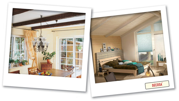 Deckenbalken – für mehr Landhaus in der Stadtwohnung – Decosa Creativ-Blog