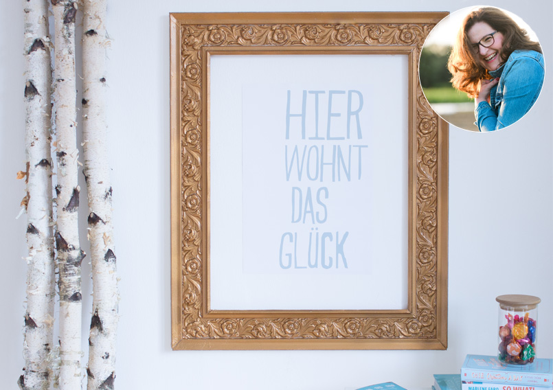 DIY Bilderrahmen Kupfer